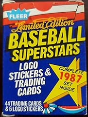 Fleer 1987 baseball for sale  Delivered anywhere in USA 