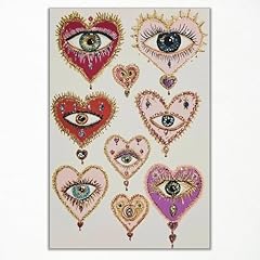 Xmqqll psychedelic heart for sale  Delivered anywhere in USA 