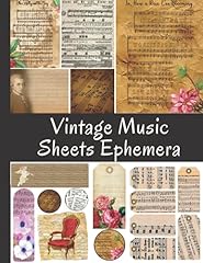 Vintage music sheets for sale  Delivered anywhere in UK