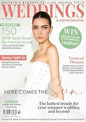 Weddings honeymoons magazine for sale  Delivered anywhere in UK