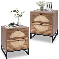 Awqm rattan nightstand for sale  Delivered anywhere in USA 