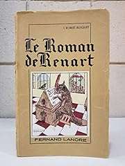 Roman renart poème d'occasion  Livré partout en France