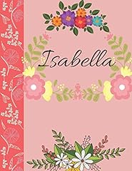 Isabella personalized notebook for sale  Delivered anywhere in UK