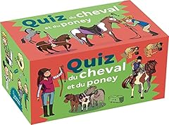 Quiz cheval poney d'occasion  Livré partout en Belgiqu