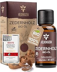 Heldengrün bio zedernholzöl gebraucht kaufen  Wird an jeden Ort in Deutschland