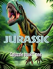 Jurassic coluzzle book for sale  Delivered anywhere in USA 