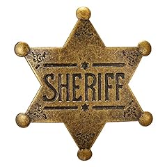 Metal adults sheriff for sale  Delivered anywhere in USA 