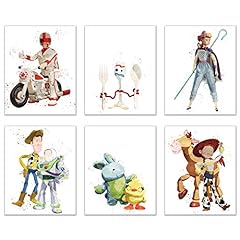 Toy story watercolor for sale  Delivered anywhere in USA 