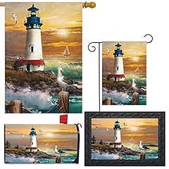 Sunset lighthouse summer for sale  Delivered anywhere in USA 