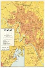 Sendai map journal for sale  Delivered anywhere in UK