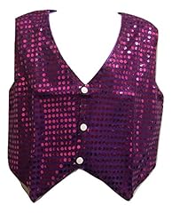 Unisex sequin vest for sale  Delivered anywhere in UK