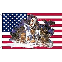 Flag usa indian for sale  Delivered anywhere in USA 