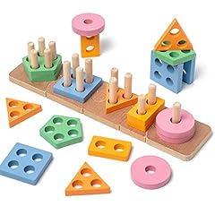 Montessori wooden block for sale  Delivered anywhere in USA 