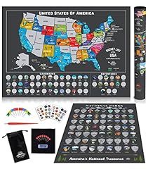 Scratch map united for sale  Delivered anywhere in USA 