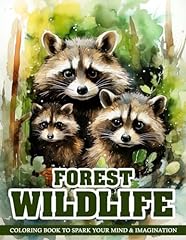 Forest wildlife coloring for sale  Delivered anywhere in USA 