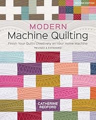 Modern machine quilting for sale  Delivered anywhere in UK