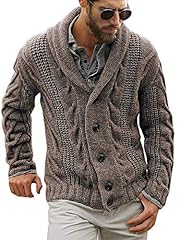 Mens cable knit for sale  Delivered anywhere in USA 