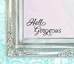 Hello gorgeous decal for sale  Delivered anywhere in USA 