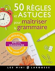 Règles astuces grammaire d'occasion  Livré partout en France