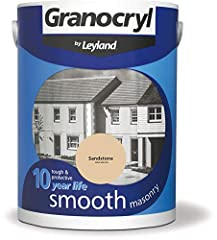 Leyland Granocryl Smooth Masonry, Sandstone, 5L for sale  Delivered anywhere in UK