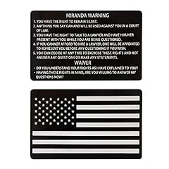 Miranda card torn for sale  Delivered anywhere in USA 