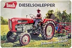 Retro traktor blechschild gebraucht kaufen  Wird an jeden Ort in Deutschland