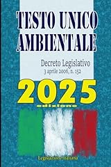 Testo unico ambientale usato  Spedito ovunque in Italia 