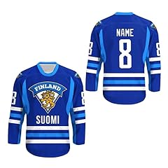 Finland Hockey Jersey Stitched Custom Name Number Size for sale  Delivered anywhere in USA 