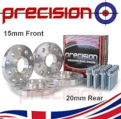 Precision Staggered Wheel Spacers | 15/20mm & Bolts for sale  Delivered anywhere in UK