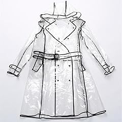 Stylish clear rain for sale  Delivered anywhere in UK