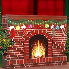 Colarr christmas fireplace for sale  Delivered anywhere in USA 