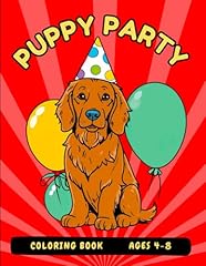 Puppy party coloring for sale  Delivered anywhere in USA 