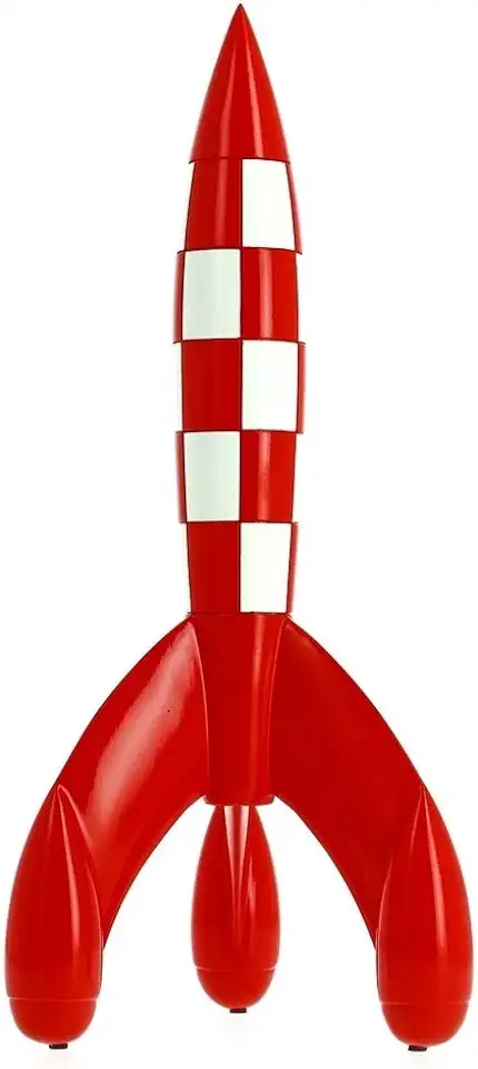 Moulinsart Collectible Hars Maan Raket Kuifje 60cm 46994 (2017) tweedehands  