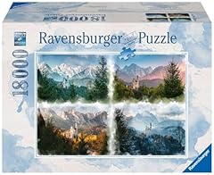 Ravensburger puzzle stagioni usato  Spedito ovunque in Italia 