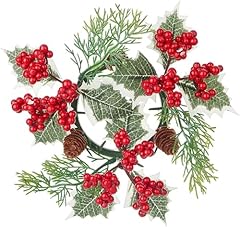 Christmas candlestick wreath for sale  Delivered anywhere in USA 