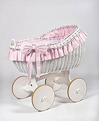 Mjmark wicker crib for sale  Delivered anywhere in UK