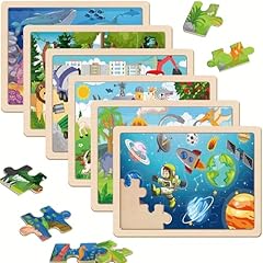 Wooden puzzles kids for sale  Delivered anywhere in USA 