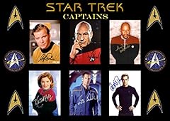 Star trek captains for sale  Delivered anywhere in UK