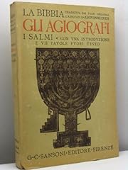 Gli agiografi salmi usato  Spedito ovunque in Italia 