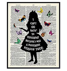 Alice wonderland quote for sale  Delivered anywhere in USA 