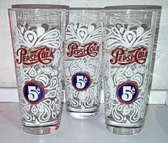 Glass glasses pepsi for sale  Delivered anywhere in UK