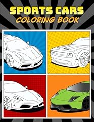 Sports cars coloring for sale  Delivered anywhere in USA 