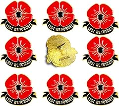 Pack metal poppy for sale  Delivered anywhere in USA 