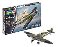 Revell Spitfire Mk.II Model Kit, 1:48 Scale for sale  Delivered anywhere in UK