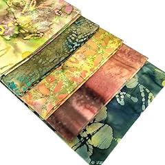 Gold brown batik for sale  Delivered anywhere in UK