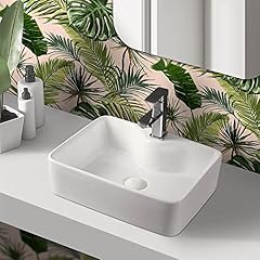 Lavabo appoggio rettangolare usato  Spedito ovunque in Italia 