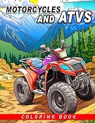 Motorcycles atvs coloring for sale  Delivered anywhere in USA 