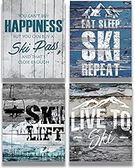 Ski cabin decor for sale  Delivered anywhere in USA 