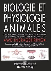 Biologie physiologie animales. d'occasion  Livré partout en France