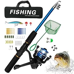 Combo canna pesca usato  Spedito ovunque in Italia 
